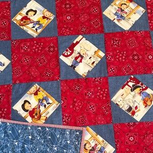 ❣️Cowboys and Bandannas -New Handmade Quilt